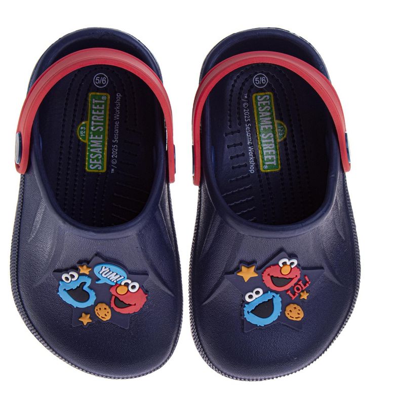 Sesame Street Elmo & Abby Caddaby Dual Sizes Boys/Girls Clogs (Toddlers)