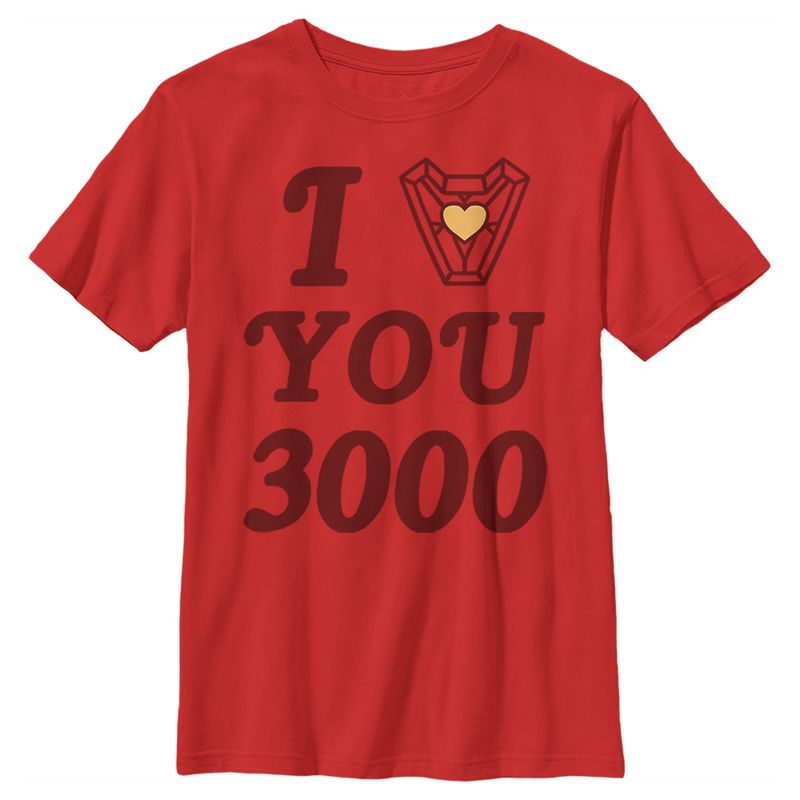 Boy's Marvel Avengers Endgame 3000 Love T-Shirt