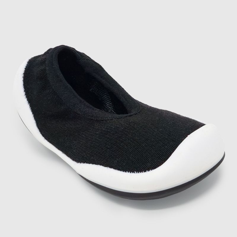 Komuello Toddler Boy Girl First Walk Sock Shoes Flat Style Solid Colors