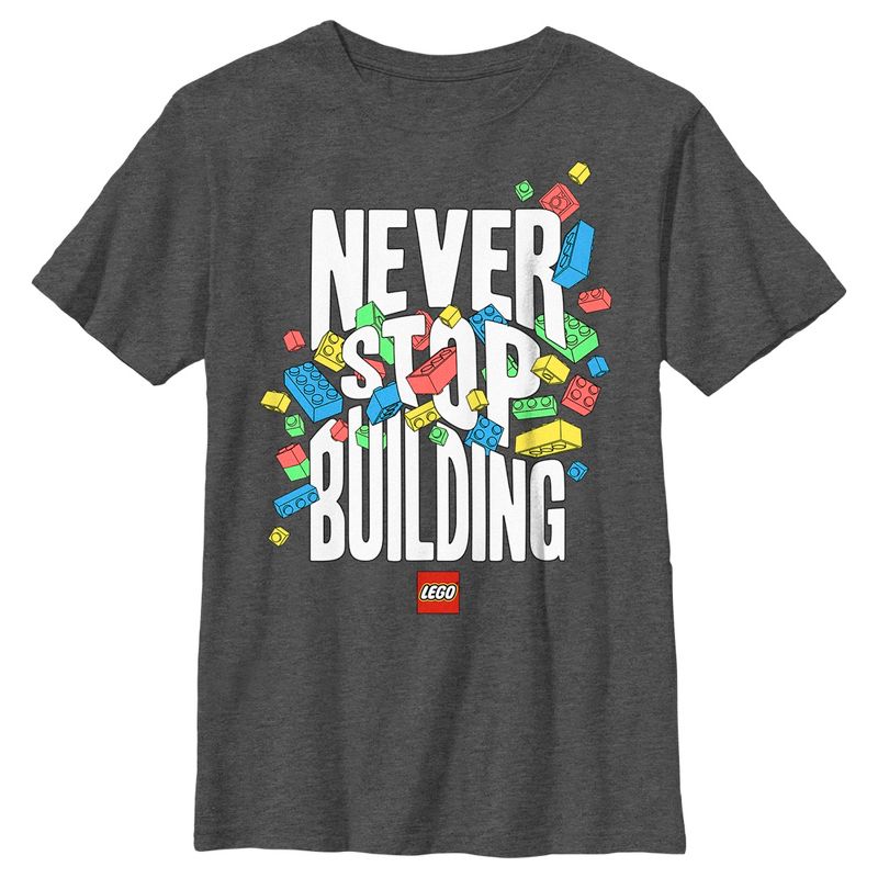 تي شيرت LEGO® Never Stop Building للأولاد