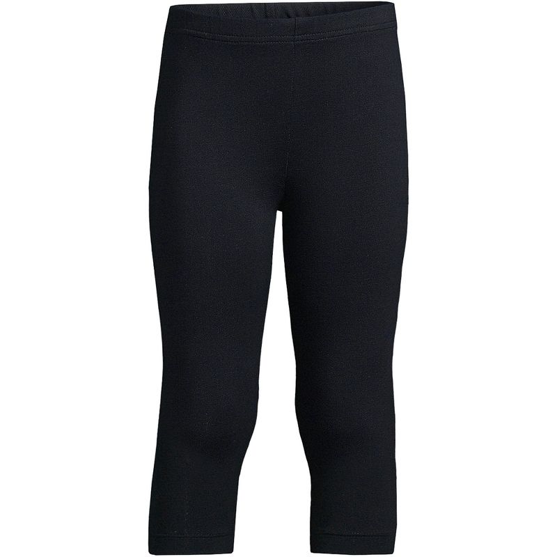 Lands' End Kids Tough Cotton Capri Leggings