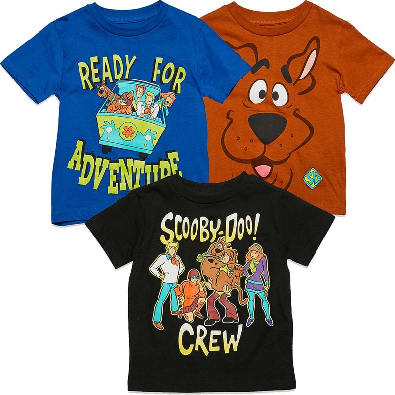 Scooby-Doo 3 Pack T-Shirts