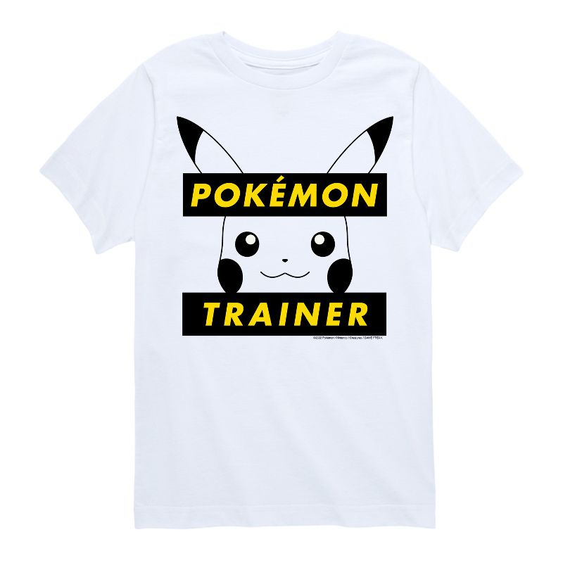 Boys' - Pokémon - Pikachu Trainer Short Sleeve Graphic T-Shirt