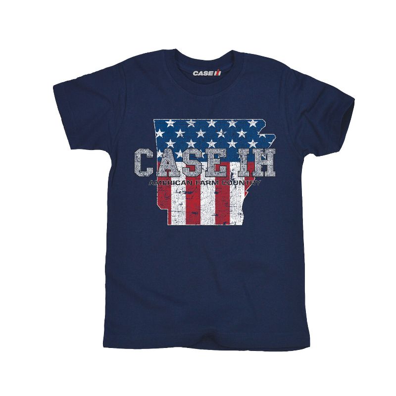 Boys' - Case IH - Country Patriotic AR Short Sleeve Graphic T-Shirt