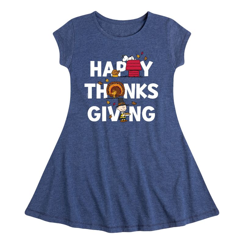 فستان بأكمام قصيرة من مجموعة "بيناتس" لعيد الشكر السعيد، بتصميم "أيقونات فيت آند فلاير"