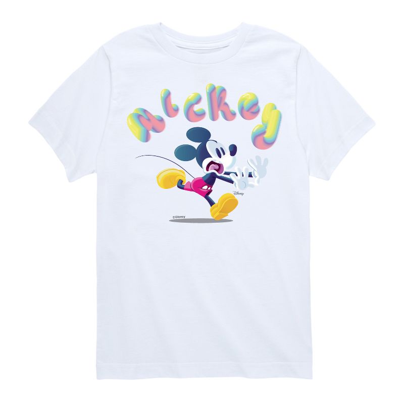 Boys' - Disney - Mickey Run Short Sleeve Graphic T-Shirt