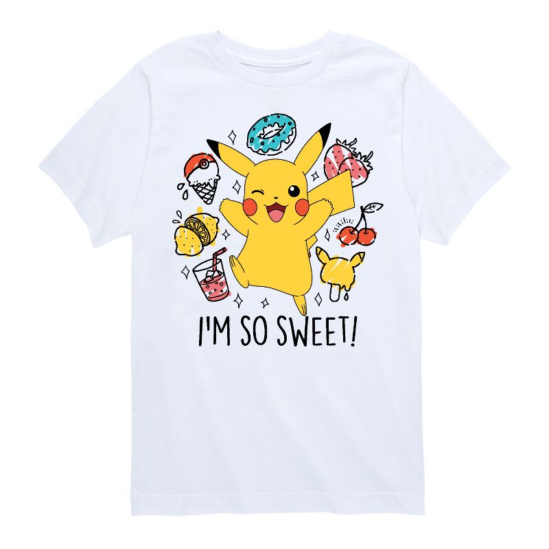 Boys' - Pokémon - I'm So Sweet Short Sleeve Graphic T-Shirt