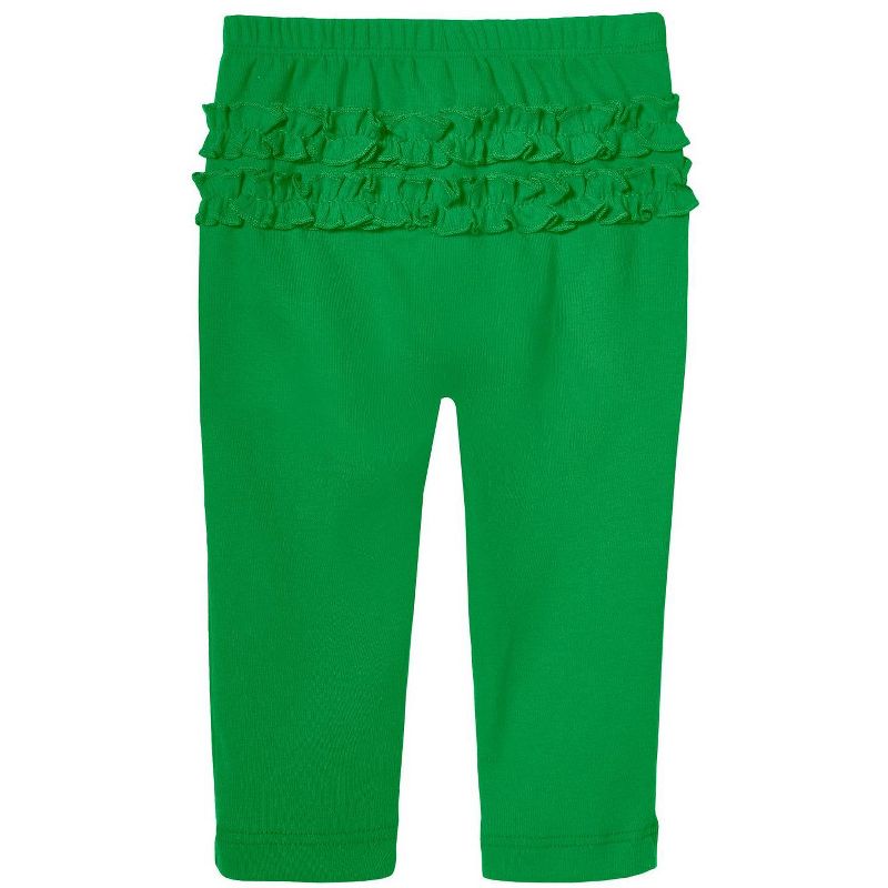 City Threads USA-Made Baby Ruffle Butt Soft Cotton Leggings