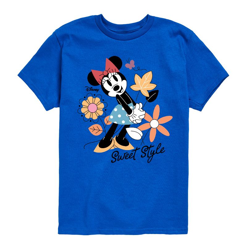 Boys' - Disney - Minnie Mouse Sweet Style Short Sleeve Graphic T-Shirt