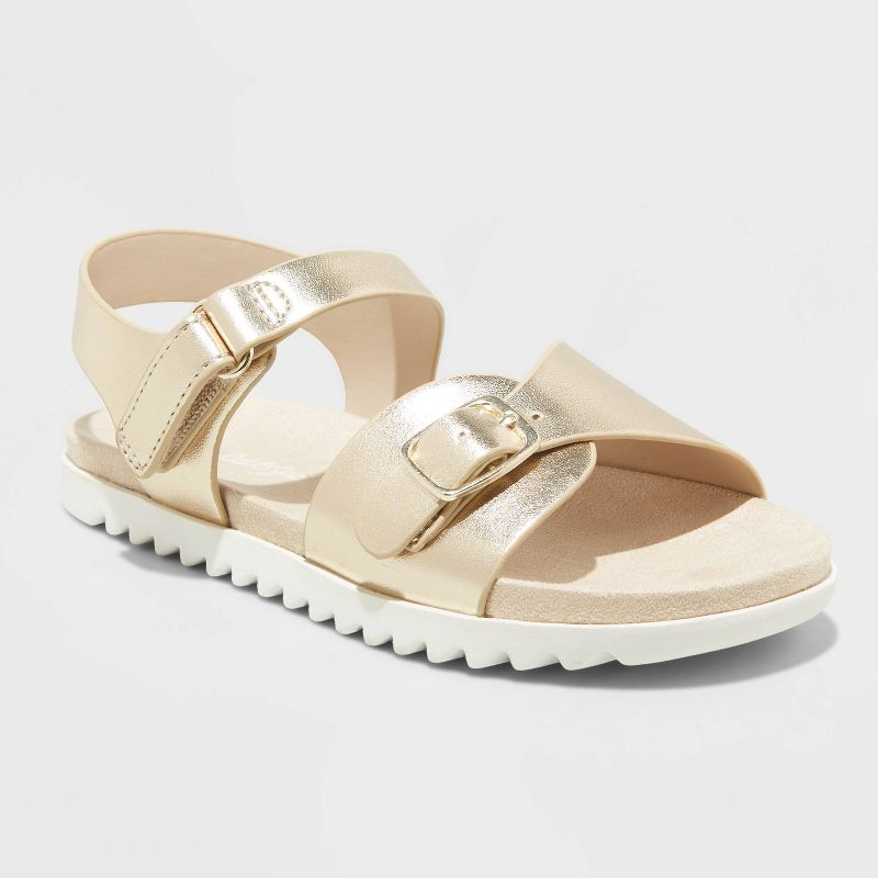 Toddler Girls' Reagan Footbed Sandals - Cat & Jack™