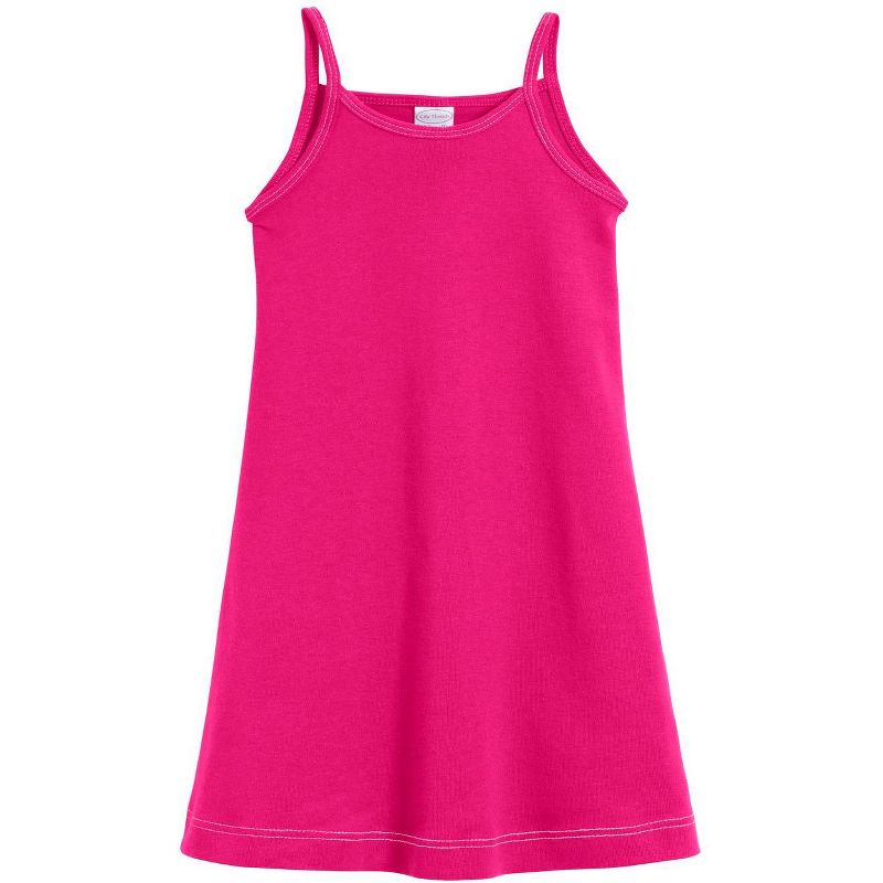 City Threads USA-Made Cotton Girls Soft Camisole Dress (Part 2)