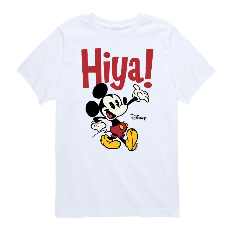 Boys' - Disney - Mickey Mouse Short Sleeve Graphic T-Shirt