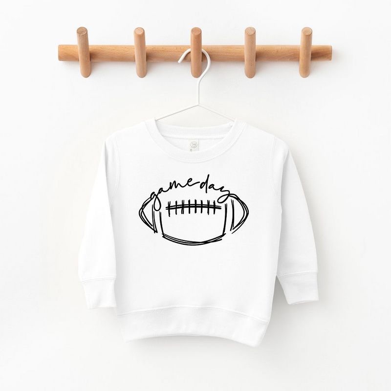 The Juniper Shop Football Game Day Toddler Graphic Sweatshirt