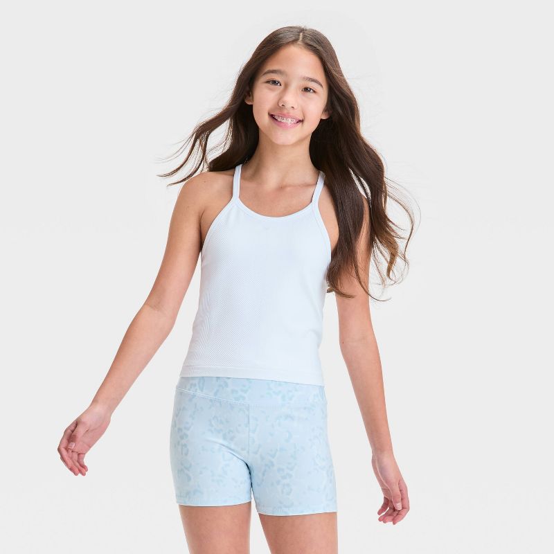 Girls' Seamless Crop Tank Top - All In Motion™