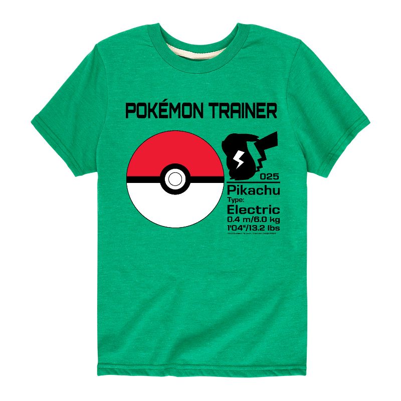 Boys' - Pokémon - Pokeball Trainer Short Sleeve Graphic T-Shirt
