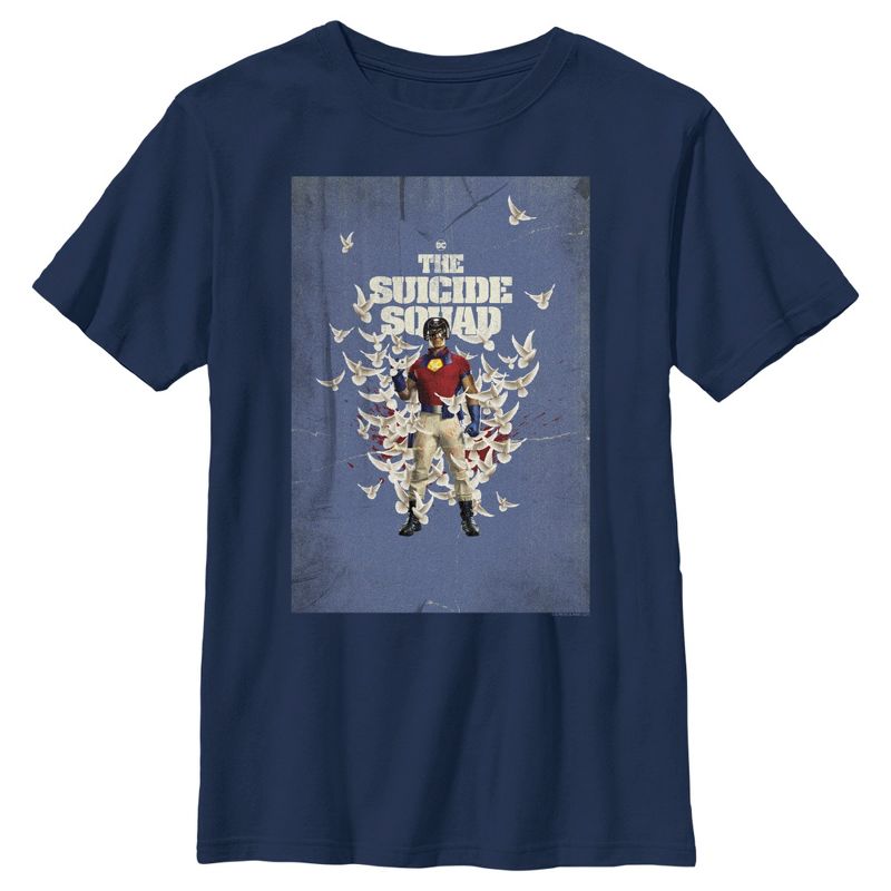 Boy's The Suicide Squad Peacemaker Poster T-Shirt