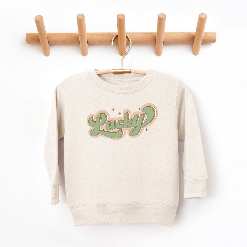 The Juniper Shop Lucky Retro Stars Toddler Graphic Sweatshirt