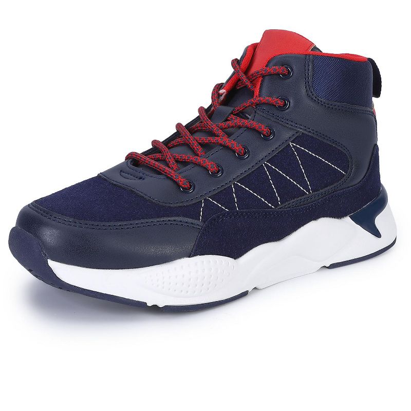 Kids Boys Anti-Slip Sneakers Running Walking Shoes Hiking Boots Breathable Lightweight Athletic