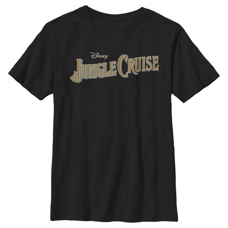 Boy's Jungle Cruise Classic Logo T-Shirt