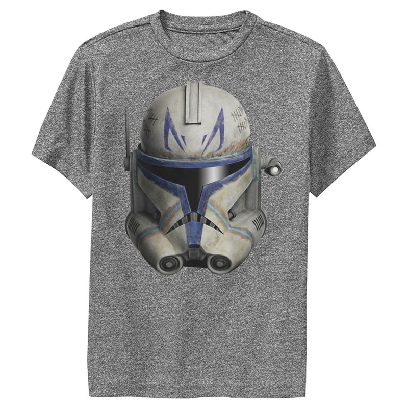 تي شيرت Star Wars: The Clone Wars Commander Rex Big Face Performance للأولاد