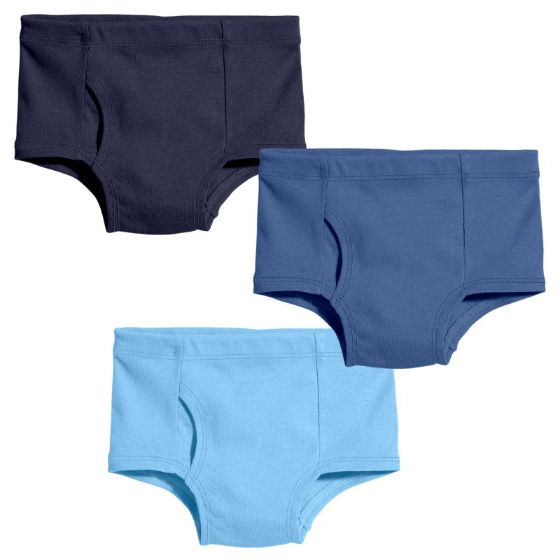 City Threads Boys 100% Organic Cotton Briefs, 3-Pack - USA-Made