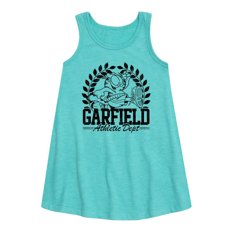 Girls' - Garfield - Athletic Dept Graphic Sleeveless Aline Dress
