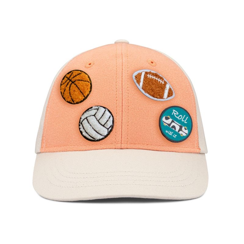 مجموعة قبعات البيسبول والشعارات الرياضية من شركة باركر كيدز