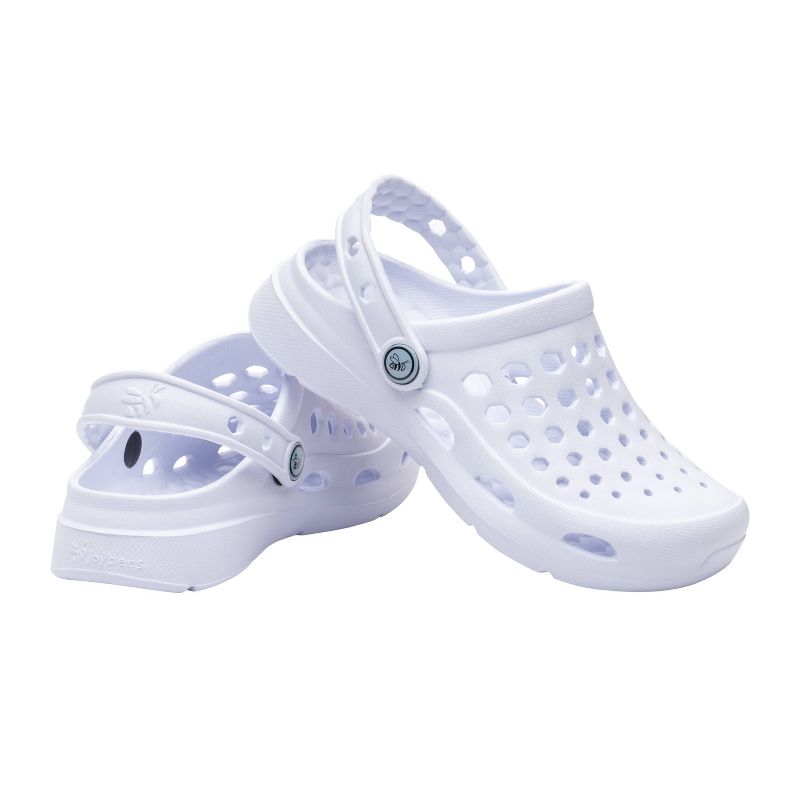 Joybees Kids' Dylan Slip-On Clogs - White