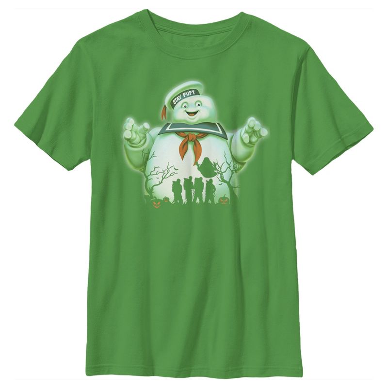 تي شيرت رجالي مطبوع عليه صورة Ghostbusters Halloween Stay Puft Marshmallow Man