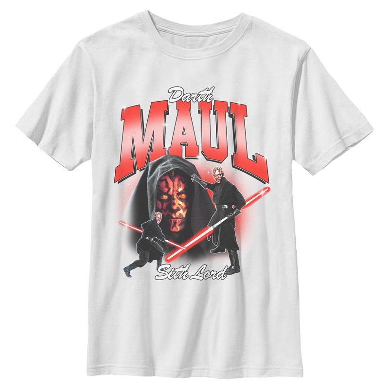 Boys Star Wars Sith Lord Maul T Shirt