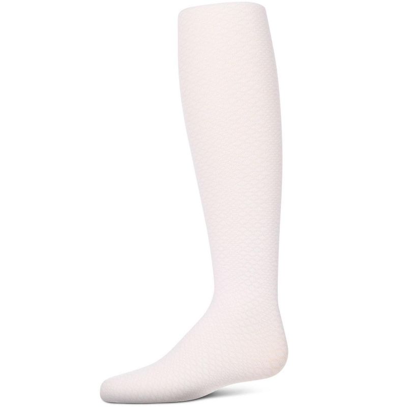 Memoi Girls' Diamond Semi-Opaque Tights