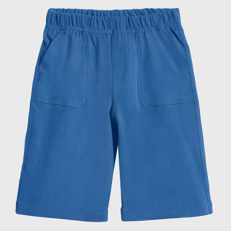 شورت جيرسي ناعم من City Threads للأولاد مصنوع من القطن بعامل حماية من أشعة الشمس فوق البنفسجية 50+ بثلاثة جيوب - صنع في الولايات المتحدة الأمريكية (الجزء الثاني)