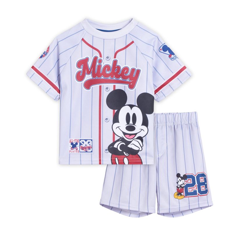 Disney Pixar T-Shirt and Mesh Shorts Outfit Set Toddler