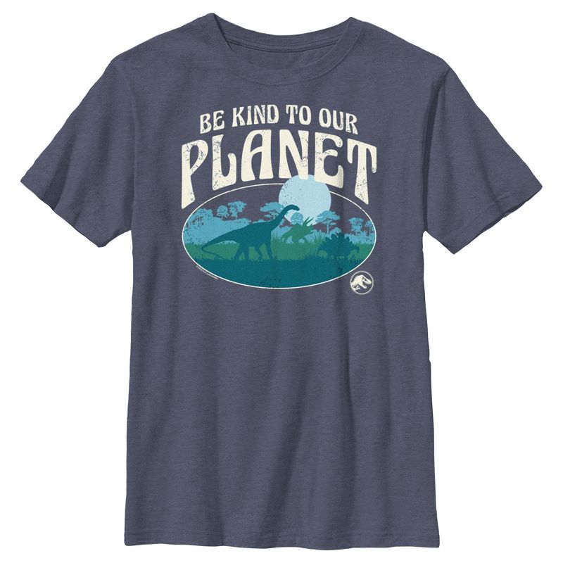Boy's Jurassic World Be Kind to Our Planet T-Shirt