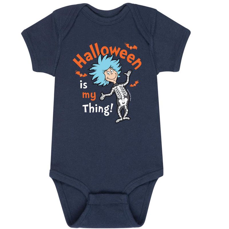 Boys' - Dr. Seuss - Halloween Is My Thing Baby One Piece