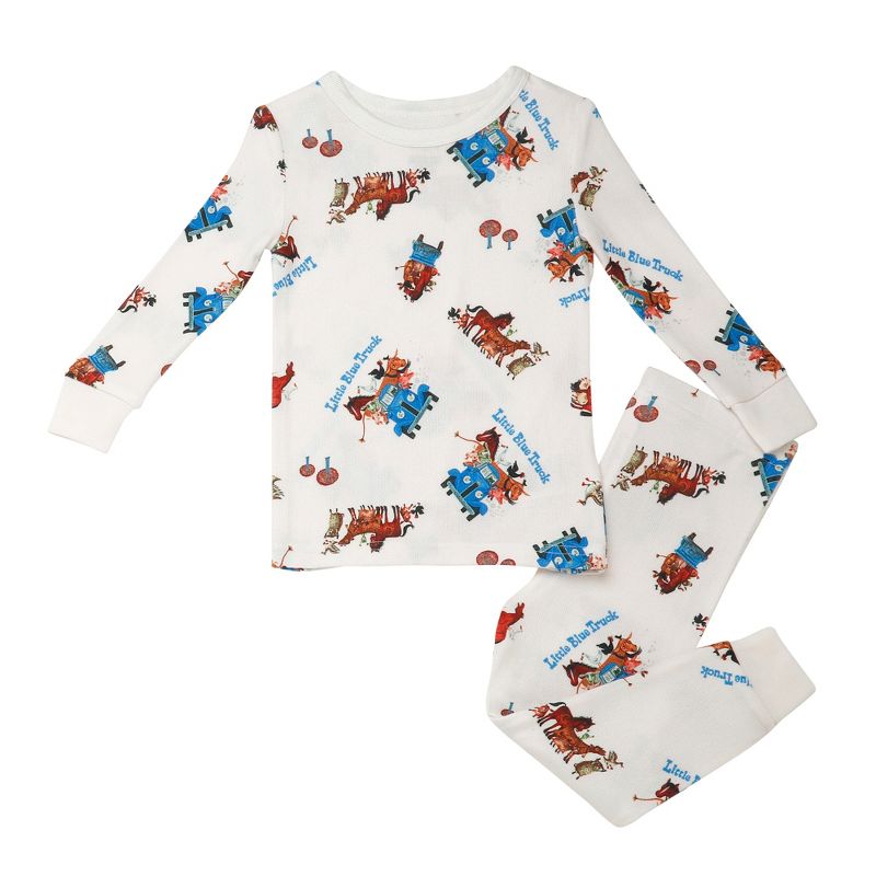 Little Blue Truck Kids Snug Fit 2 Piece Pajamas Set