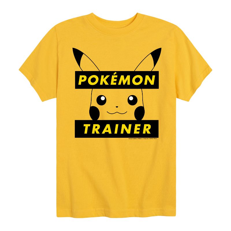 Boys' - Pokémon - Pikachu Trainer Short Sleeve Graphic T-Shirt