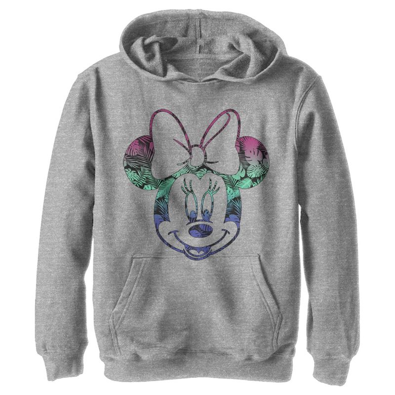 Boy's Disney Tropical Minnie Pull Over Hoodie