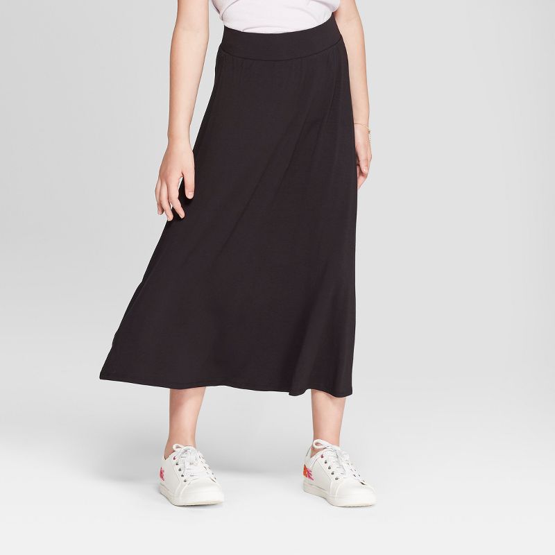 Girls' Maxi Skirt - Cat & Jack™ Black