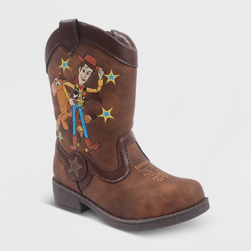 حذاء سهل الارتداء من Toy Story للأطفال الصغار - بني