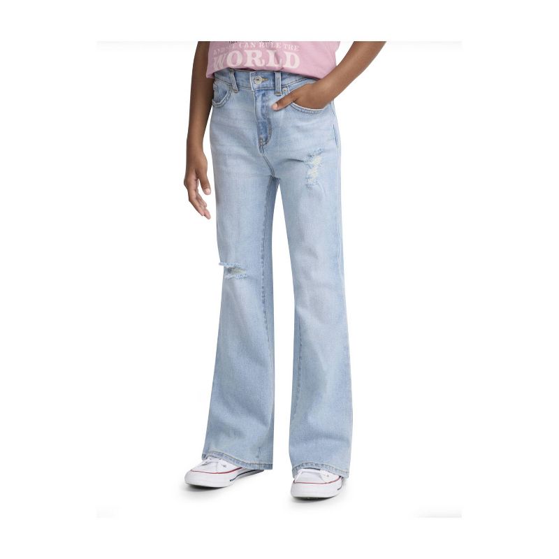 Levi's® Girls' Baggy Fit Flare Jeans - Light Wash