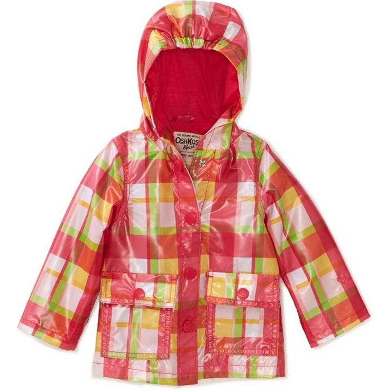 OshKosh B'Gosh Little Girl's Lightweight Rainslicker Coat