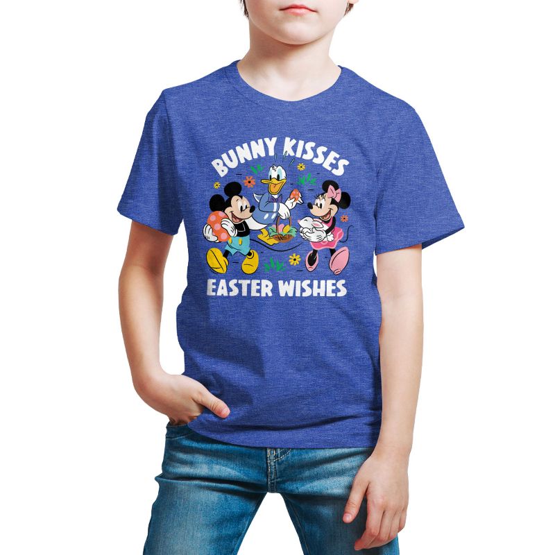 Boys' - Disney - Bunny Kisses Easter Wishes Short Sleeve Graphic T-Shirt