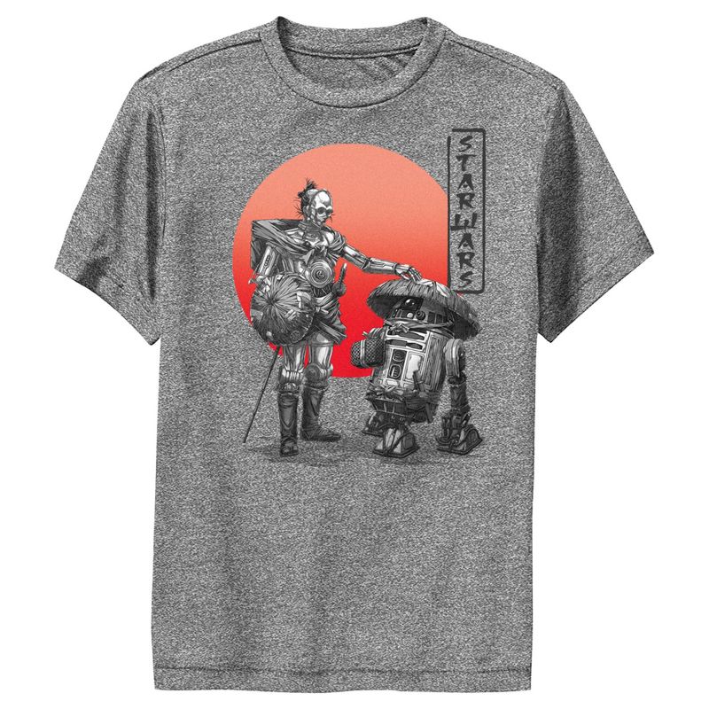 Boy's Star Wars: Visions Anime R2-D2 Performance Tee