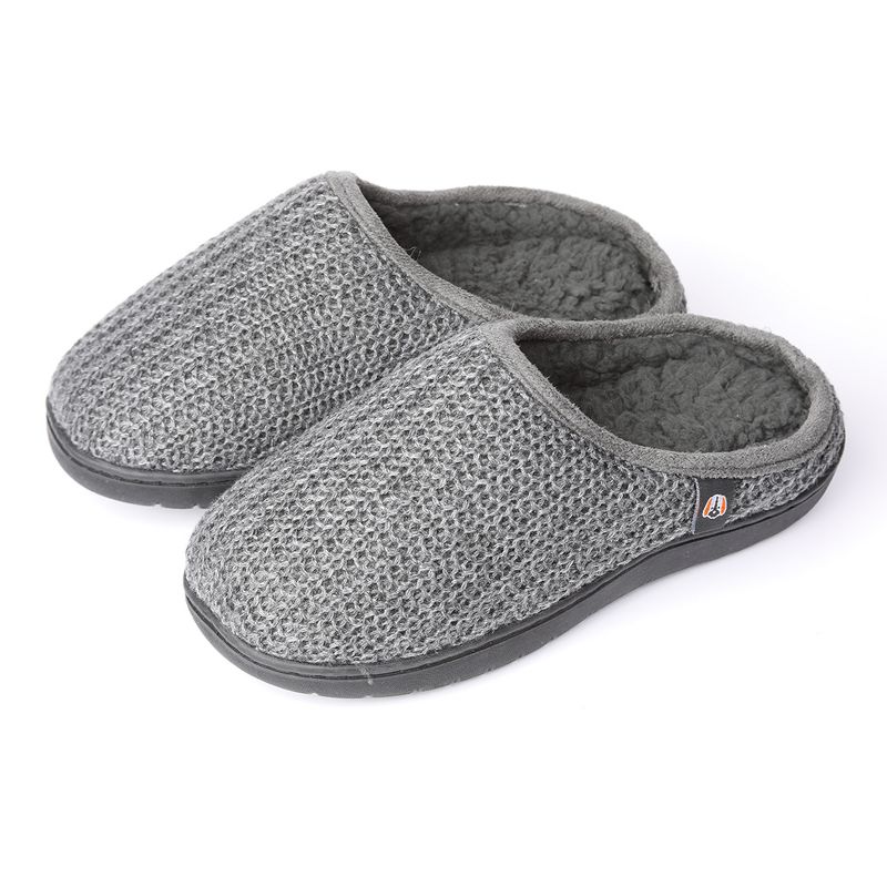 Roxoni Boy's Slippers, Slipper with Memory Foam Suede Moccasin