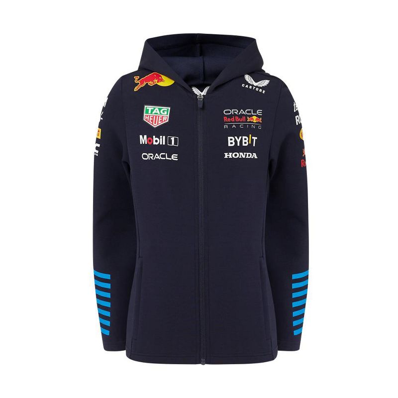 Red Bull Racing F1 Kid's 2024 Team Full Zip Hoodie