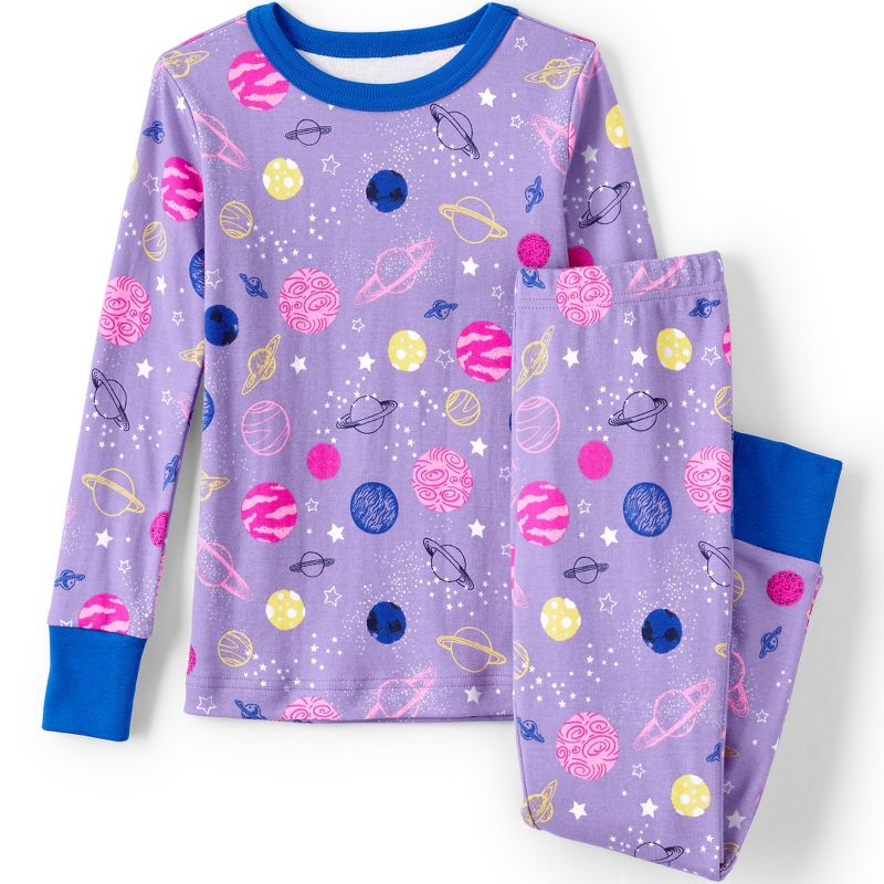 Lands' End Kids Pattern Snug Fit Pajama Set (Part 3)