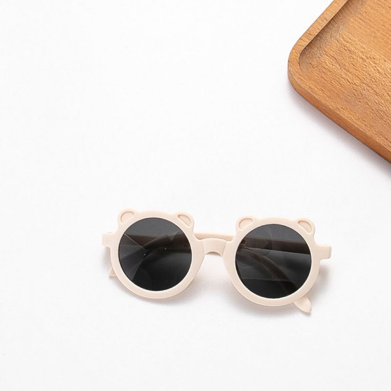 MyKids-USA Kids Bear Shape Design Sun Protection Detachable Sunglasses With Box