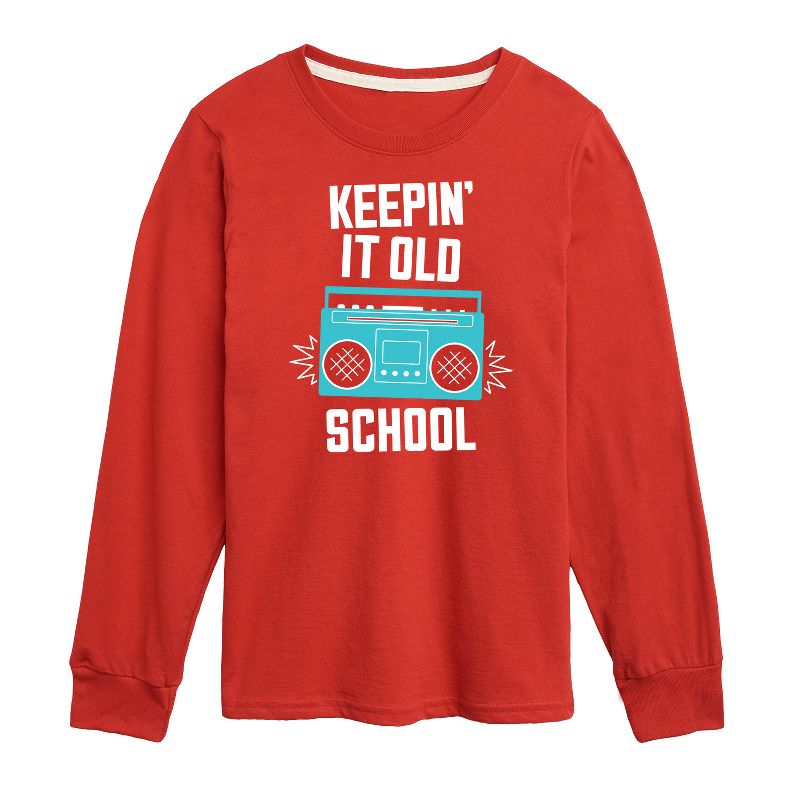 Boys' - Instant Message - Kids Long Sleeve Tee Long Sleeve Graphic T-Shirt