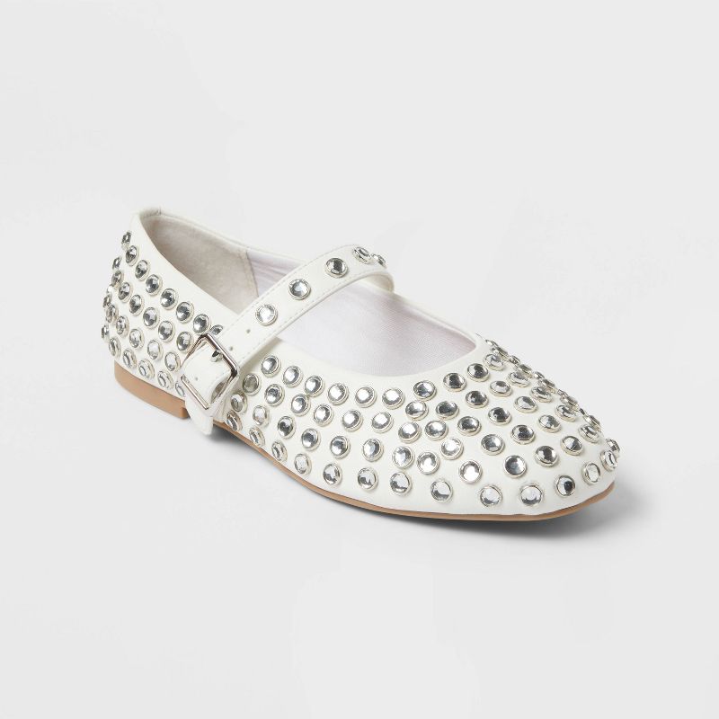 Kids' Toree Rhinestone Ballet Flats - art class™